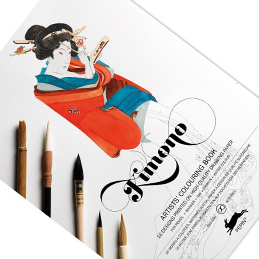 Pepin Artists, Coloring Books, Art & School, Kimonos, 310941